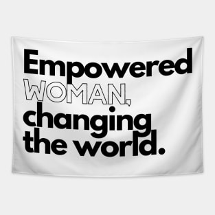 Empowered WOMAN Changing the World Tapestry