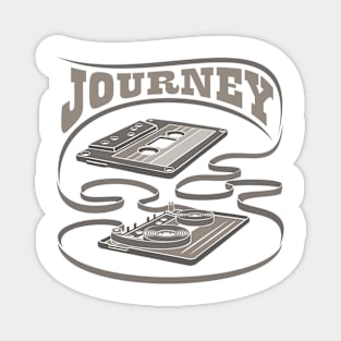 Journey Exposed Cassette Magnet