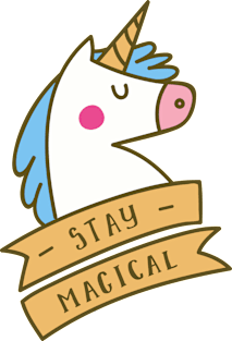 Stay Magical Unicorn Magnet