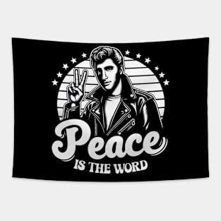 Peace is the Word Tapestry