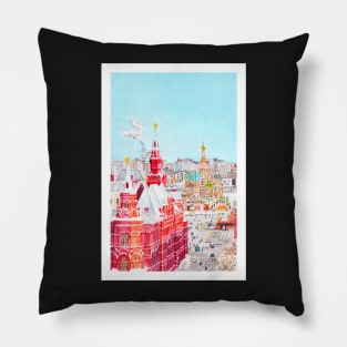 Moscow, Russia Pillow