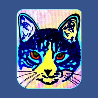 Pop Art Cat T-Shirt