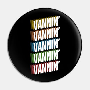 Vannin - Retro Van Life Pin