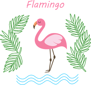 Flamingo Magnet