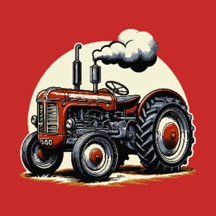 Tractor Pixel Art T-Shirt