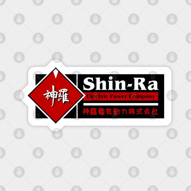 Shinra Electric Power Company Magnet by deadright