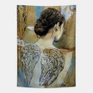 Angel wings Tapestry