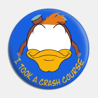 Launchpad McQuack - I took a crash course Pin