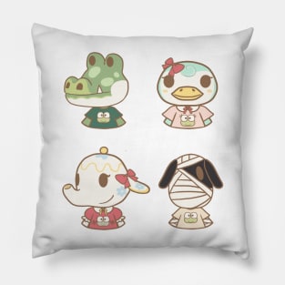 Frog Friends Pillow