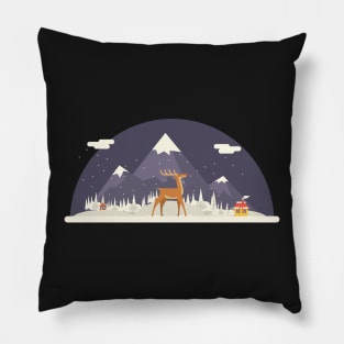 North Pole Wilderness Pillow