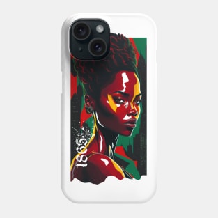 juneteeth - emancipation of enslaved African Americans 1856 06/19/2023 Phone Case