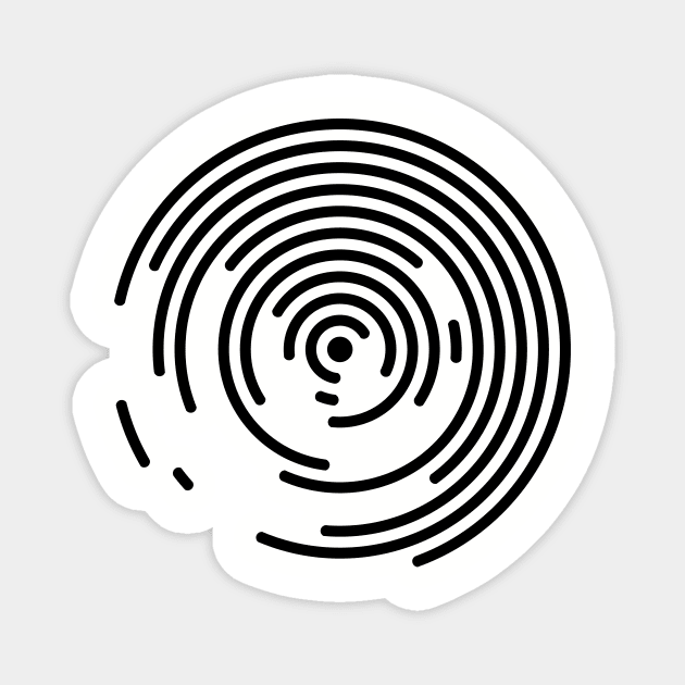 Fingerprint Magnet by ganola