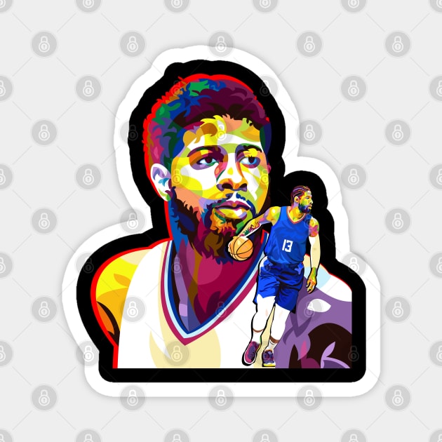 Paul George Magnet by Vector Baturaja