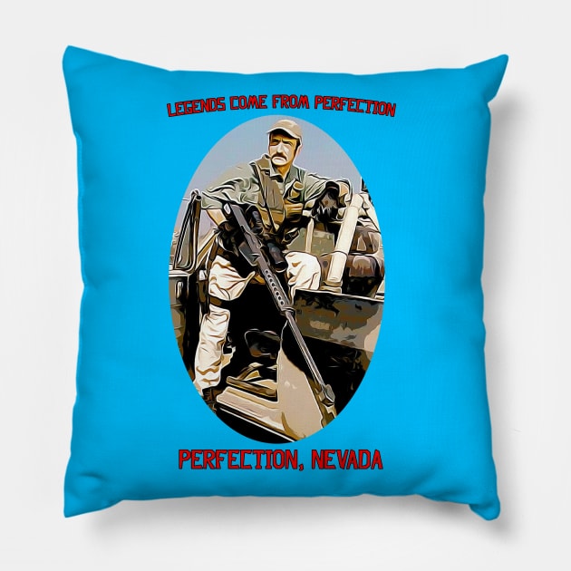 The Legend From Perfection Pillow by My Swinguard