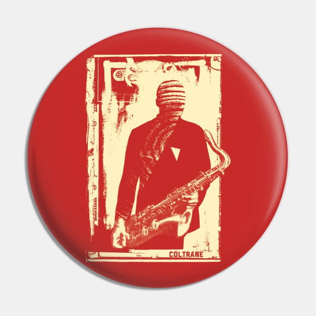 John Coltrane Pin by todd_stahl_art