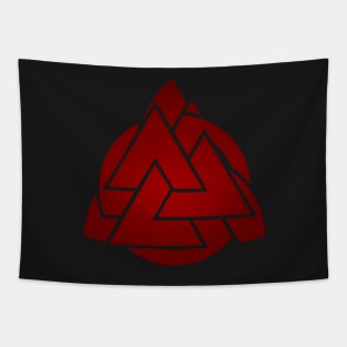 Triquetra Valknut Symbols Tapestry