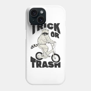 Trick Or Trash - Helloween Raccoon Phone Case