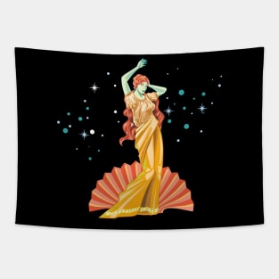 Aphrodite goddess Tapestry