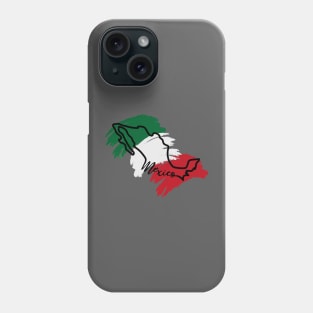 México map mexican pride country flag hispanic heritage Phone Case