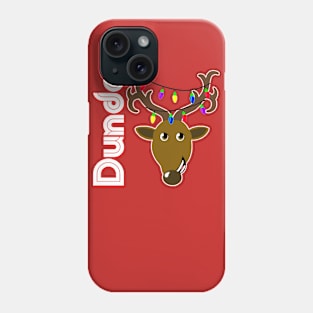 Family Christmas Photo "Dunder" Design Phone Case