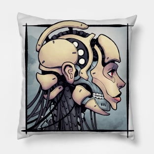 Novanink Cyborg Girl Pillow