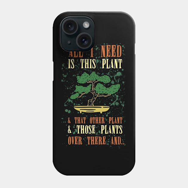 Plant Lover Gift Phone Case by TheBestHumorApparel