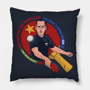 gump ping pong Pillow