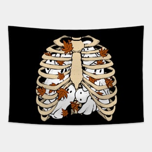 Ghosts skeleton Tapestry