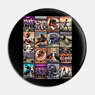 BALTIMORE MARYLAND SPORTS DESIGN Pin