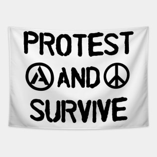 Protest And Survive Tapestry