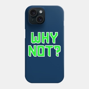 Why Not Seattle - Navy 2 Phone Case