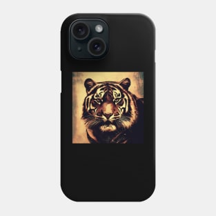 Tiger Print . Phone Case