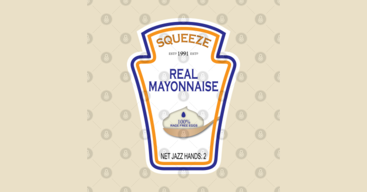 Mayonnaise Label - Mayo Lover - Sticker | TeePublic