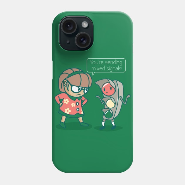 Mixed Signals Phone Case by dn1ce25