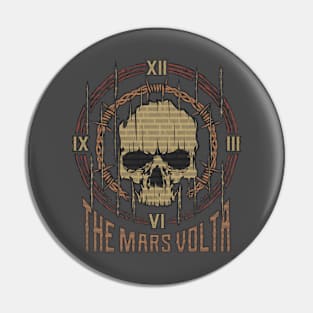 The Mars Volta Vintage Skull Pin