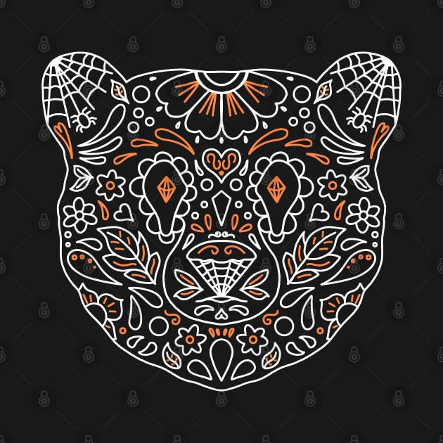 Sugar Skull Bear by GeoCreate