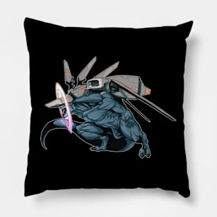 aesthetic manga kaiju Pillow