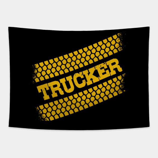 Trucker Tapestry by designbek