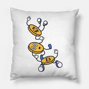 Fall of bitcoin Pillow