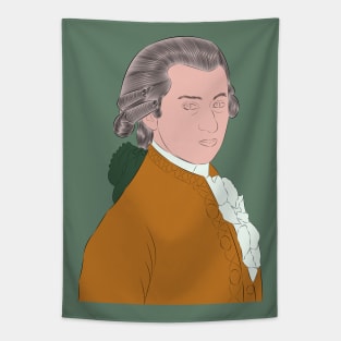 Wolfgang Amadeus Mozart - Portrait Tapestry