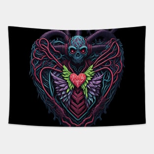 Cyborg Hearts Tapestry