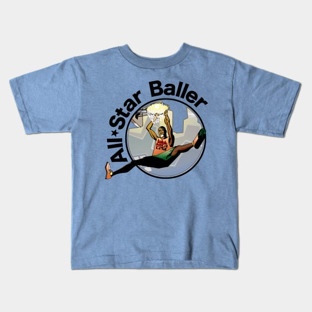 BALLER: Basketball Short Sleeved Tee Shirt