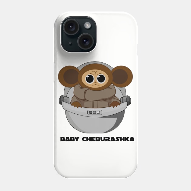 Baby Cheburashka Phone Case by Liubov Jones