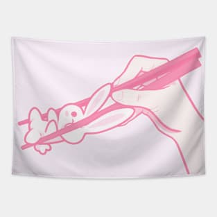 bunny chopsticks Tapestry