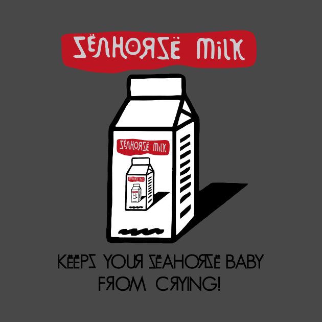 Seahorse Milk (Infinite) by Just designs of things we are passionate about.