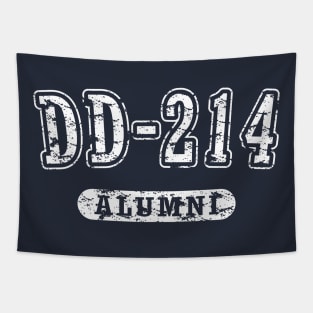 Vintage DD 214 Alumni Tapestry