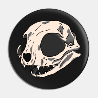 Cat skull Pin