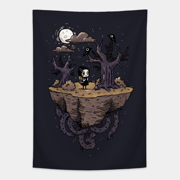 Dark Wood Tapestry by Freeminds