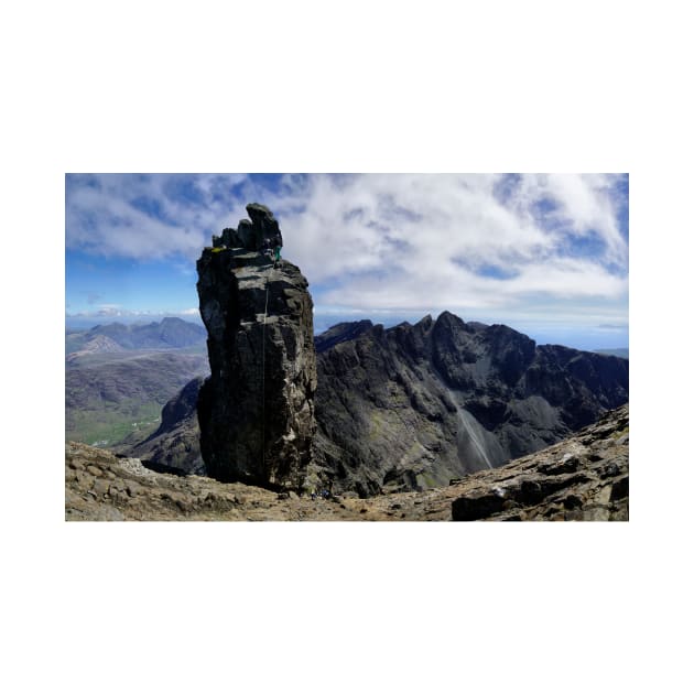 Climbers on Sgurr Dearg (the  Inaccessible Pinnacle) by chrisdrabble