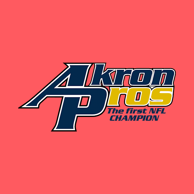 Akron Pros Modernized Wordmark by DarthBrooks